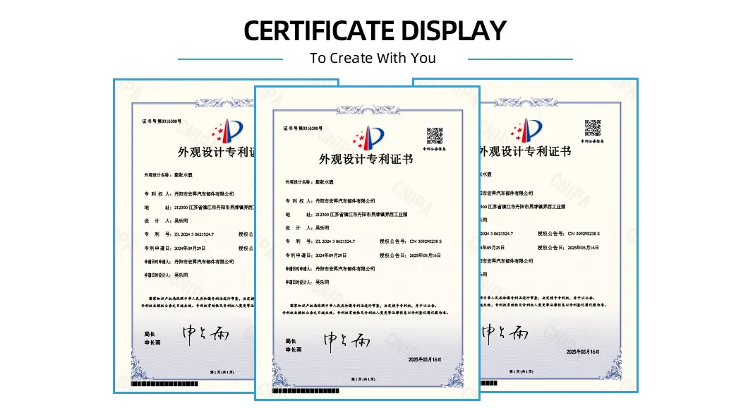 B-M-W G12 360Â° Surround View Auto Rearview Mirror Certifications